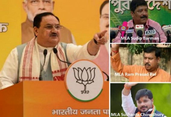 Biplab Debâ€™s removal imminent as Tripura BJP's Rebel MLAs met Party President J.P. Nadda at Delhi : Hour-Long meeting held over Biplabâ€™s massive failures, BJPâ€™s face-losses 