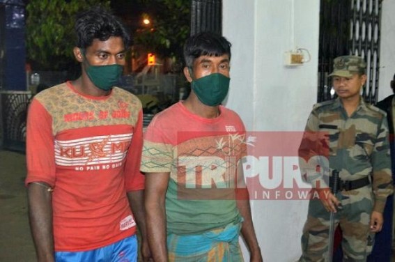 Two Bangladesh citizens arrested in Tripura illegally entered amid COVID-19 pandemic 