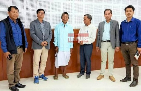 Manoranjan Debbarma helped by ADC administration Rs. 25,000, other commodities