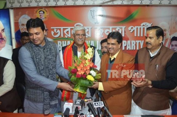 Tripura BJP gets new State President