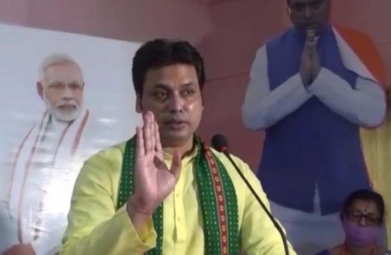 Biplab Deb sensed 'Freedom of Speech' in Publics expression of resentment against BJP Govt