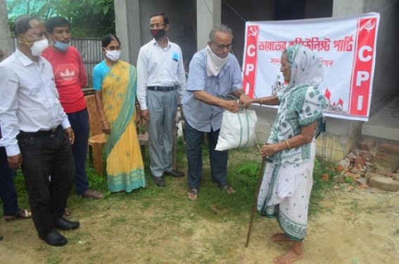 CPI distributed Free Rations among 40 families