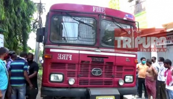 Fire incident in Old Jail Road generates panic 