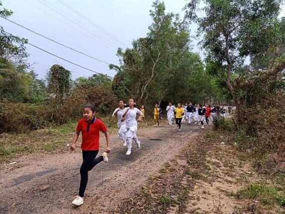 â€˜Run for Unityâ€™ in Tripura by Assam Rifles, called for Peace and Unity 