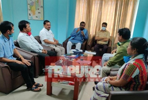 Ram Madhav held meeting with IPFT leaders 