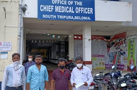 DYFI and TYF jointly placed deputation to CMO, South District over Health Infrastructure  