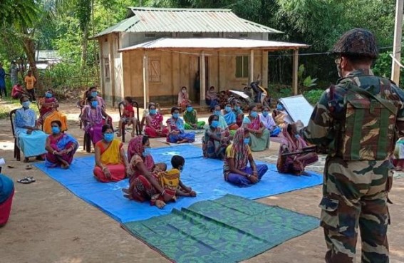 Awareness campaign organized by Assam Rifles