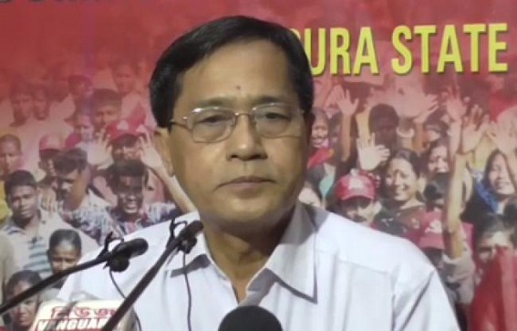 COVID-19 lockdown rules are not for BJP leaders in Tripura : Jiten Choudhury 