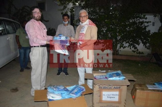 Tata Trust Advisor sends 500 PPE equipment to Tripura