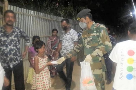 Purvodaya NGO continues strives against Starvation in Lockdown, distributed Cooked food items