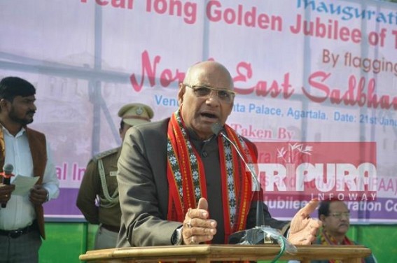 Tripura Governor asked people to walk on Mahatma Gandhiâ€™s path
