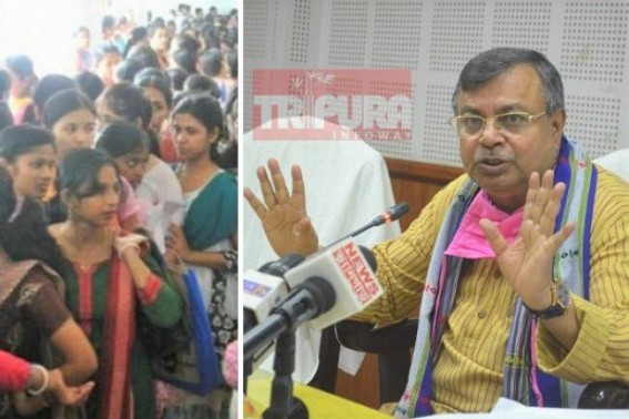 Tripura Education Minister denies to give Lockdown Employment Data, claims, â€˜Data canâ€™t be in parts, only total 2 years whole data can be givenâ€™