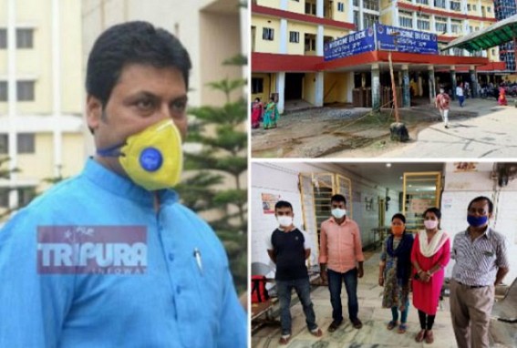 Tripura CM Biplab Deb rewards Slow-Deaths to Kidney Patients : Stopped Supplying Free Medicines for Dialysis Patients GB hospital