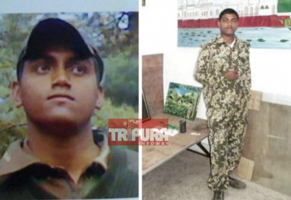 Tripura origin BSF Jawan was martyred in J&K Encounter