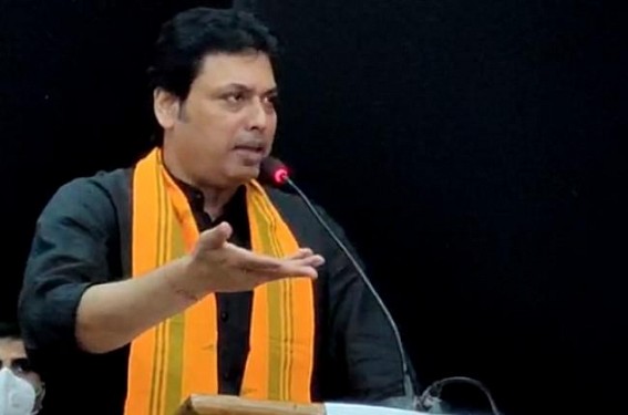 'Narendra Modi Govt knows the Tactics of how to Collect Taxes from Public' : Says Tripura CM Biplab Deb