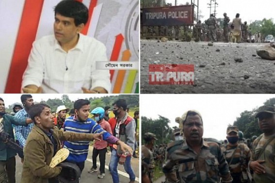 TIWN Editor rebuked Political Parties for 'exploiting' public sentiments, causing communal clashes and life-loss in North Tripura ahead of ADC Election 
