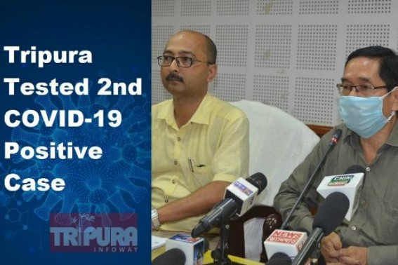 COVID19 Second Patient is stable : Health Dept suspected him as the main carrier of COVID19 virus in Tripura via Tripura Sundari Train 