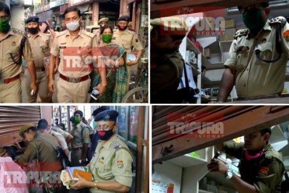 Tripura Police continue major operations against Narcotics Smuggler  gangs : CM, DGPâ€™s tough stance against Drugs, Police arrested Smuggler Ramu Saha, raided Drug Godown in Santipara