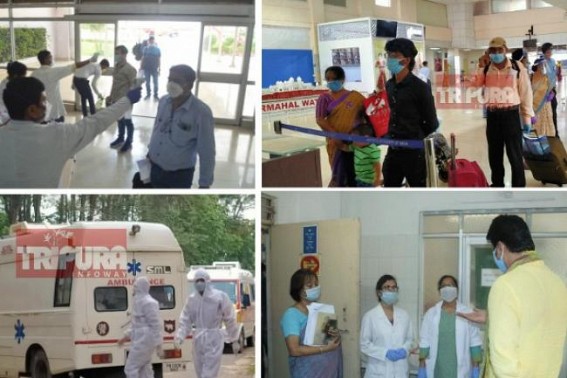 Tripuraâ€™s COVID-19 Active Cases numbers stand 84, Total Cases 255 : CM reviews Health Care facilities, Quarantine status statewide : Regular Flight Services resumed 