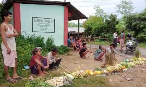 Frequent Lockdowns hit Livelihoods on Tripura Hills : Jhumia Families of Rai Hamsa Reang Para suffering from extreme Poverty, â€˜No Customerâ€™ on Roads