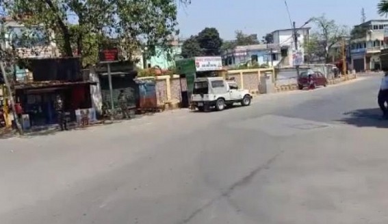 Tripura observes Lockdown on Day 4