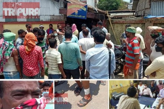 Chaos, Protest in Gol Bazar alleging Police brutality on Public : Vendors warned Strike for an Indefinite Period if immediate Action not taken, Police assured Neutral investigation 
