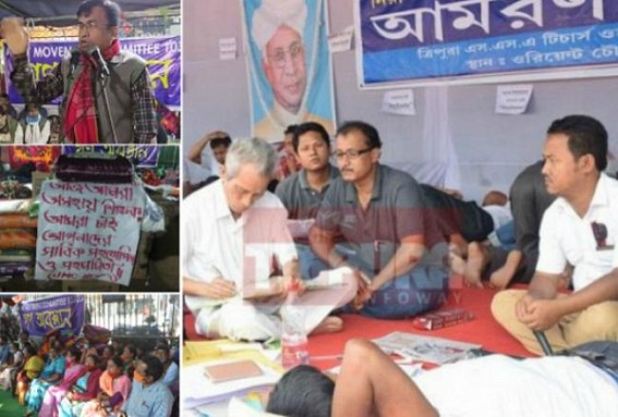 'We also trusted You ! What happened to your big assurances for your Jaati ?', 10323 Teacher Ajay Debbarma slammed Regional Parties silence over 10323 issue 