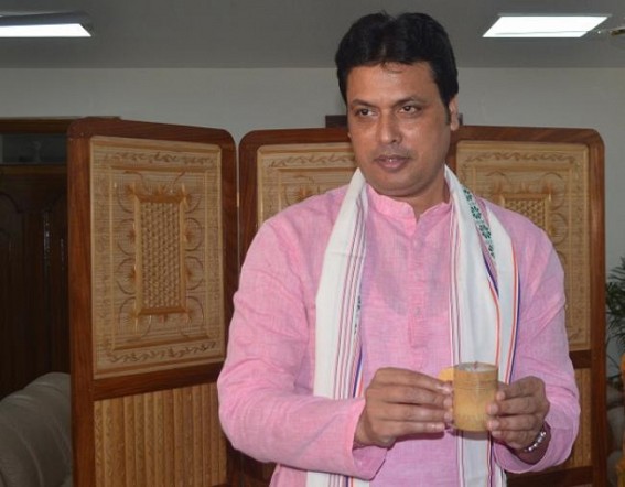 Bamboo Candles introduced by CM Biplab Deb to reduce Unemployment problems 
