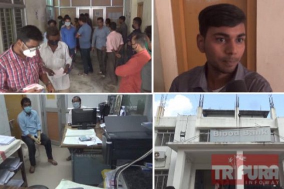 Blood Crisis hits Tripura Blood Banks : Patient Parties face harassment in GB like prominent hospital's Blood Bank