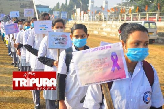 World Cancer Day observed in Tripura World Cancer Day observed in Tripura