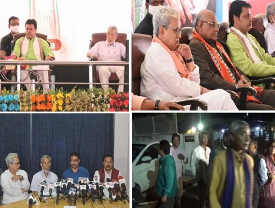 Tripura'sÂ Indigenous BJP MLAs Boycotted Modi's Virtual Rally ahead of ADC Poll : Massive Turmoil inside Party over forceful alliance with IPFT amid Janajati Morcha's Objection