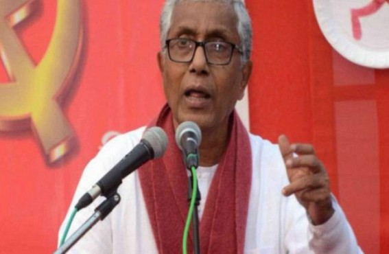 Manik Sarkar questioned over Law and Order problems in Tripura