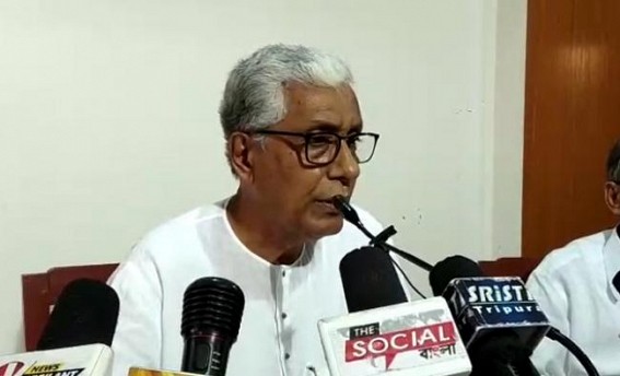 There's total anarchy in Tripura now, says Manik Sarkar