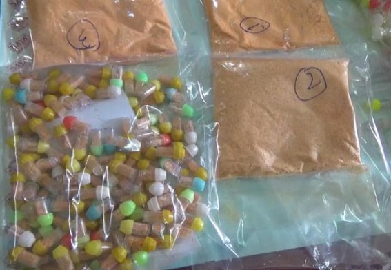 Police arrested 8 drug peddlers from 4 different places in Agartala City