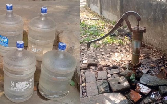 Acute drinking water crisis in TSR camps