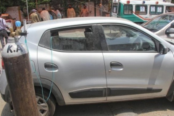 Woman dies in car waiting for admission, body remains there for 3 hours