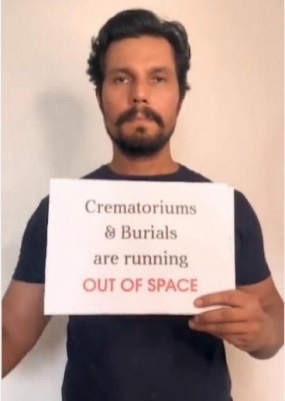 Randeep Hooda pitches in to provide oxygen concentrators