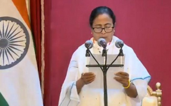 Bengal's Daughter Mamata Banerjee sworn-in as CM for 3rd time : Takes oath in Bengali
