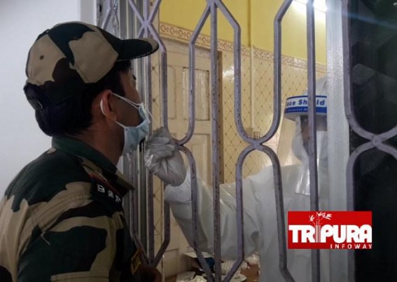 Churaibari : Tripura ensures 100% Covid Tests in Borders