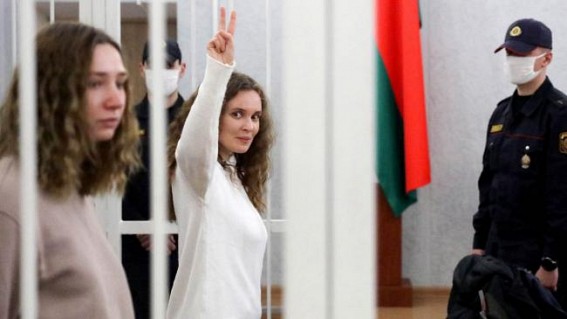 Reporter sentenced to prison in Belarus