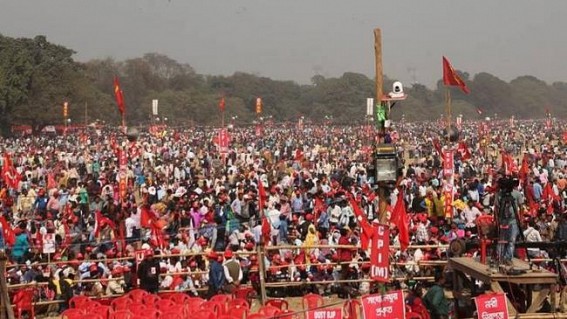 Left-Cong to hold mega rally at Kolkata's brigade ground tomorrow