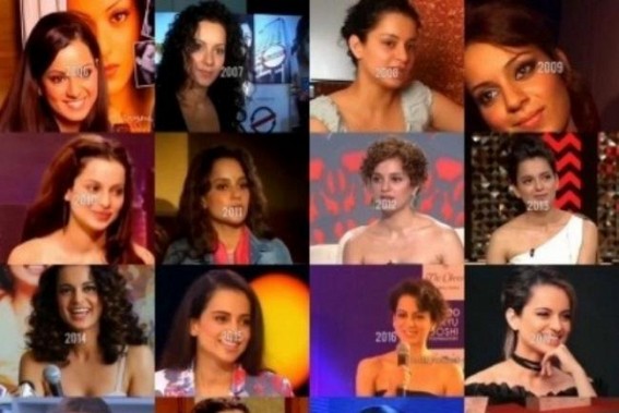 Kangana shows 'what growing up in film industry looks like'