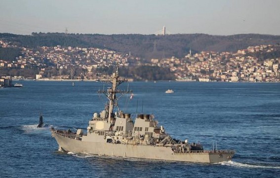 Russia monitors US destroyer in Black Sea