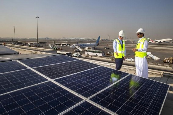 Hyd Airport commissions 2nd solar power plant Hyd Airport commissions 2nd solar power plant