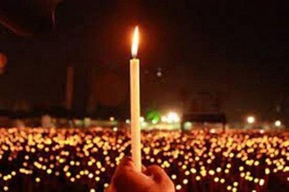 IYC takes out candle march against rape-murder of minor girl in Delhi