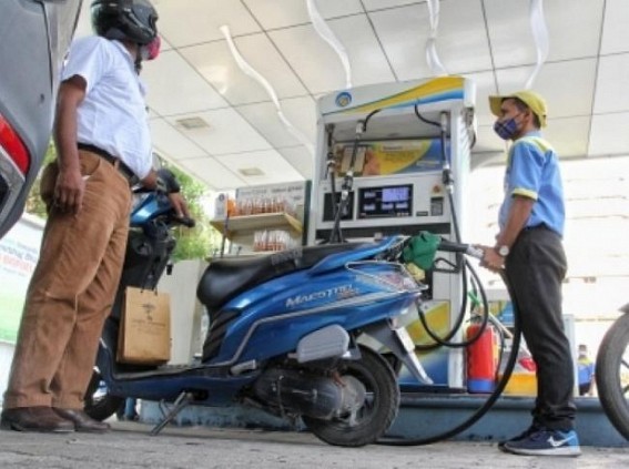 Petrol, diesel prices remain unchanged on Monday, a day after cuts