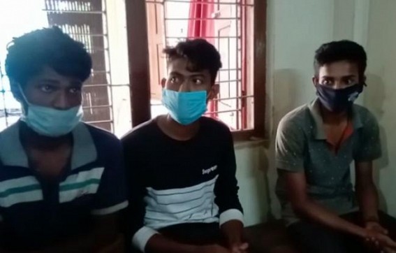Theft incidents increase amid Corona Curfew across Tripura : 3 Arrested