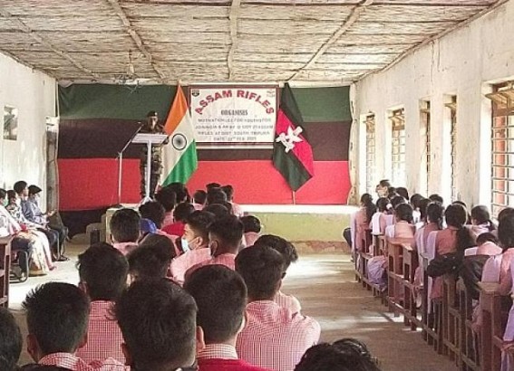 Assam Rifles held awareness campaigning for youths about how join the security forces