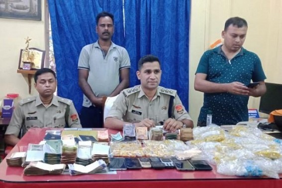 East Agartala Police arrested one drug smuggler