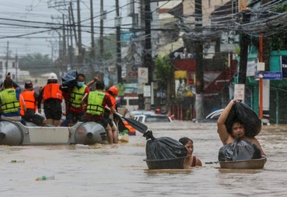 Philippines evacuates over 15,000 people amid flood threat